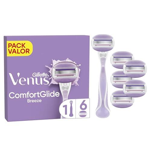 Gillette Venus Comfortglide Breeze, Maquinilla de Afeitar Mujer, 1