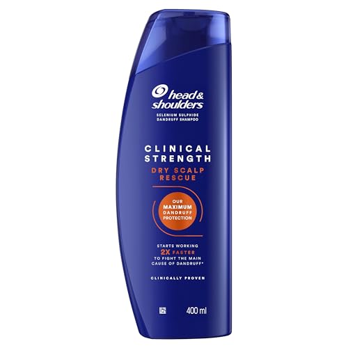 H&S CLINICAL STRENGTH DRY SCALP RESCUE 400ML CHAMPÚ ANTICASPA
