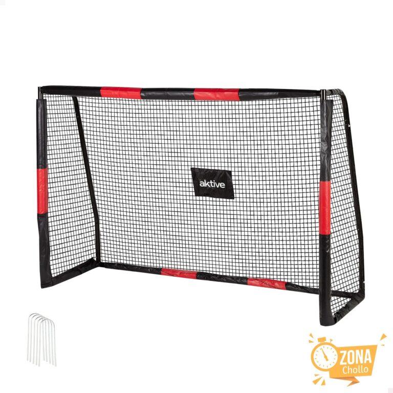 Aktive – Portería de fútbol de acero desmontable, portátil y fácil… — 63.32 EUR €