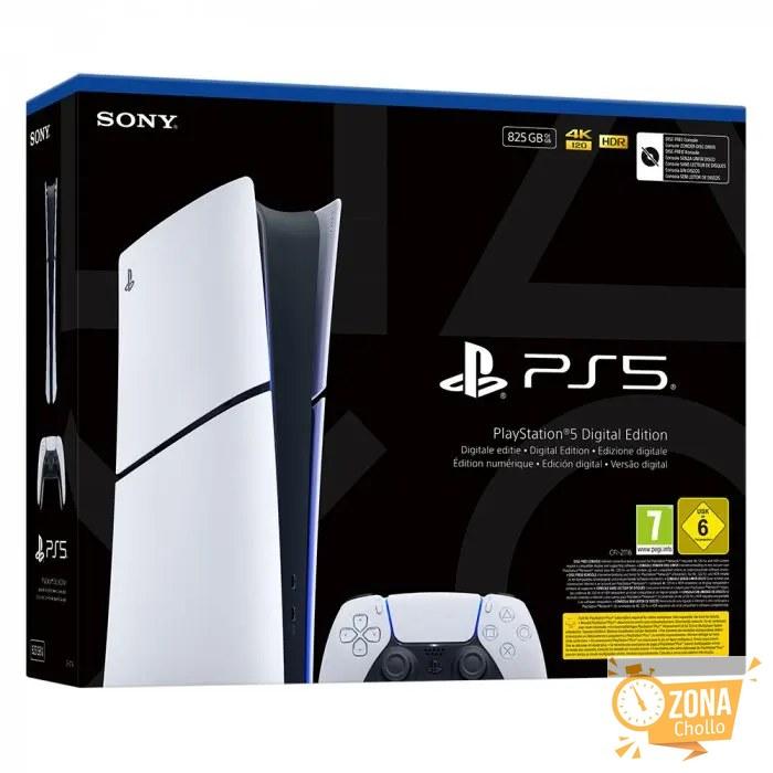 Consola PlayStation 5 DIGITAL 825Gb (CFI-2116 Slim Chasis E) PS5 — 521.11 EUR €
