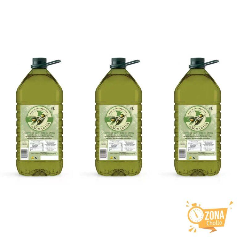 AROMA OLEA- Aceite de oliva virgen extra 3 x 5L — 69.41 EUR €