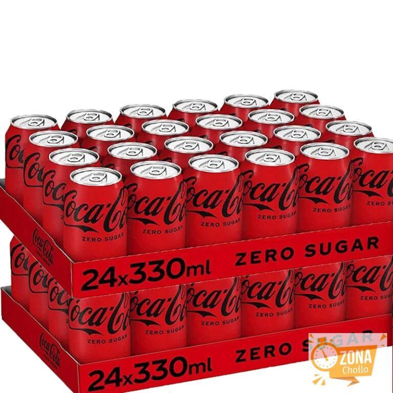 48 Latas De COCA COLA / COCACOLA ZERO SABOR ORIGINAL, 2 CAJAS… — 32.88 EUR €