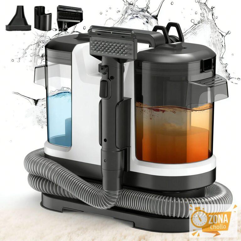 Limpiador de Alfombras Portátil de 500W y 12kPa, Aspiradora y… — 59.45 EUR €