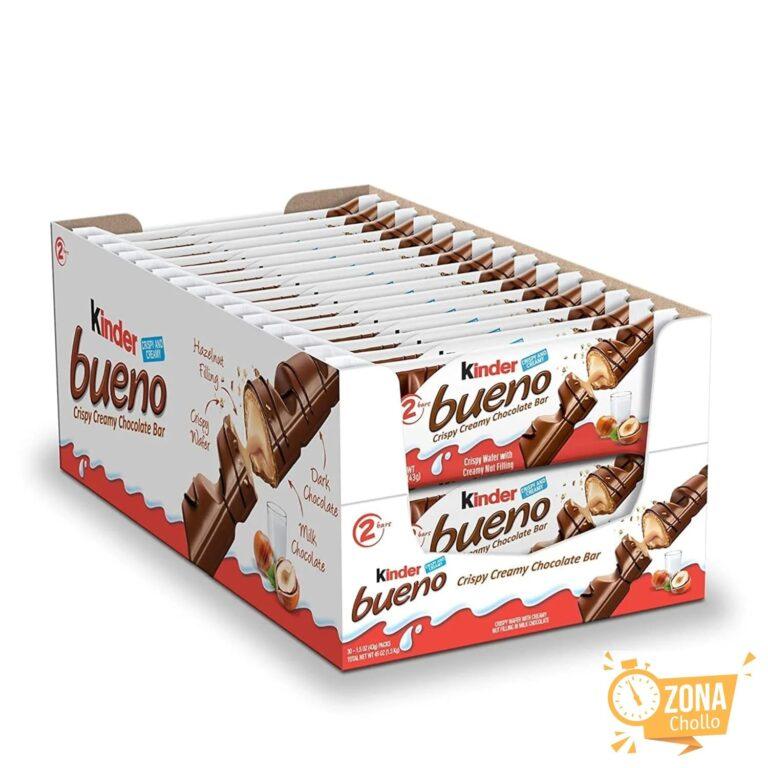 Kinder Bueno Chocolate con leche y crema de avellanas1caja de… — 22,44 €
