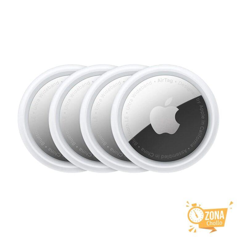 Apple AirTag Pack de 4: Mantén un seguimiento fácil de tus objetos… — 114,41 €