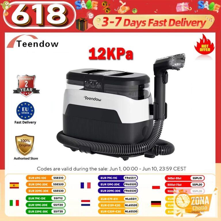 TEENDOW C6 MAX 3-In-1 Upholstery and Carpet Cleaner 1650W Steam… — 84,71 €
