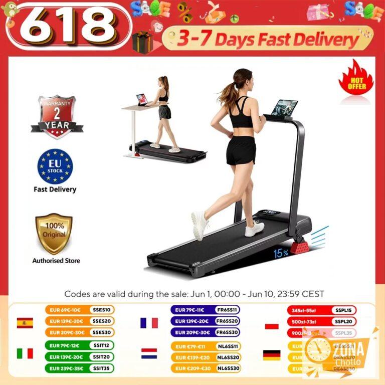 ROBORE U18F Treadmill 15% Incline 10.5km/h Max Speed 2.5HP Motor 3… — 131,81 €