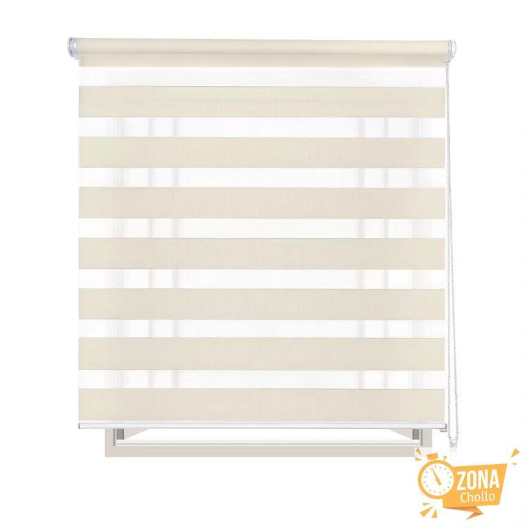 Estor Enrollable, Doble Capa Noche y Día, 60-160x180cm, Fácil de… — 12,48 €