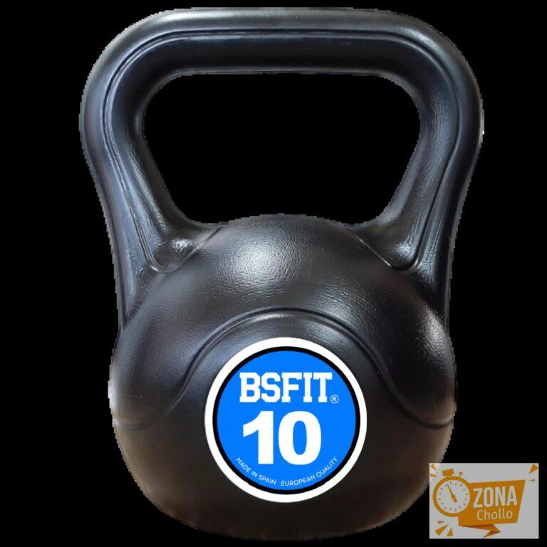 BSFIT Kettlebell Plástica Rellena Hormigón – Pesa Rusa… — 7,84 €
