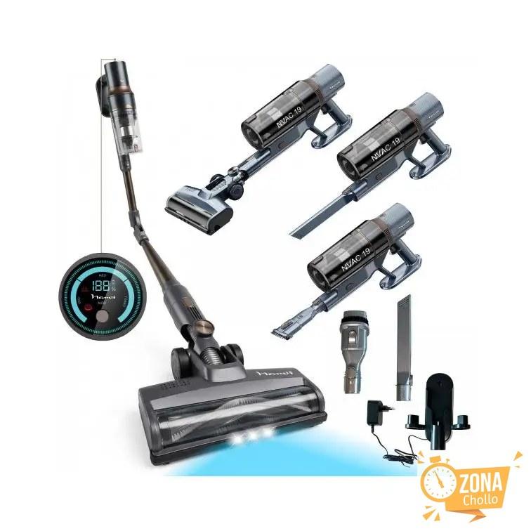 NARVI Aspirador Sin Cable, Motor 500W, Potencia de succión 40 Kpa… — 79,18 €