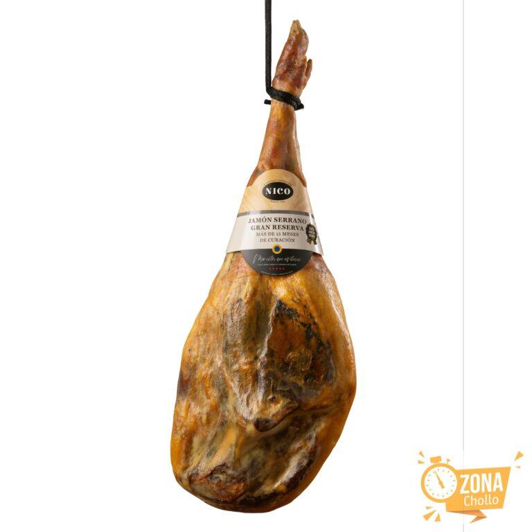 Nico Jamones Jamón Serrano Gran Reserva 6,5 – 7,5 Kg | Curación de… — 70,88 €