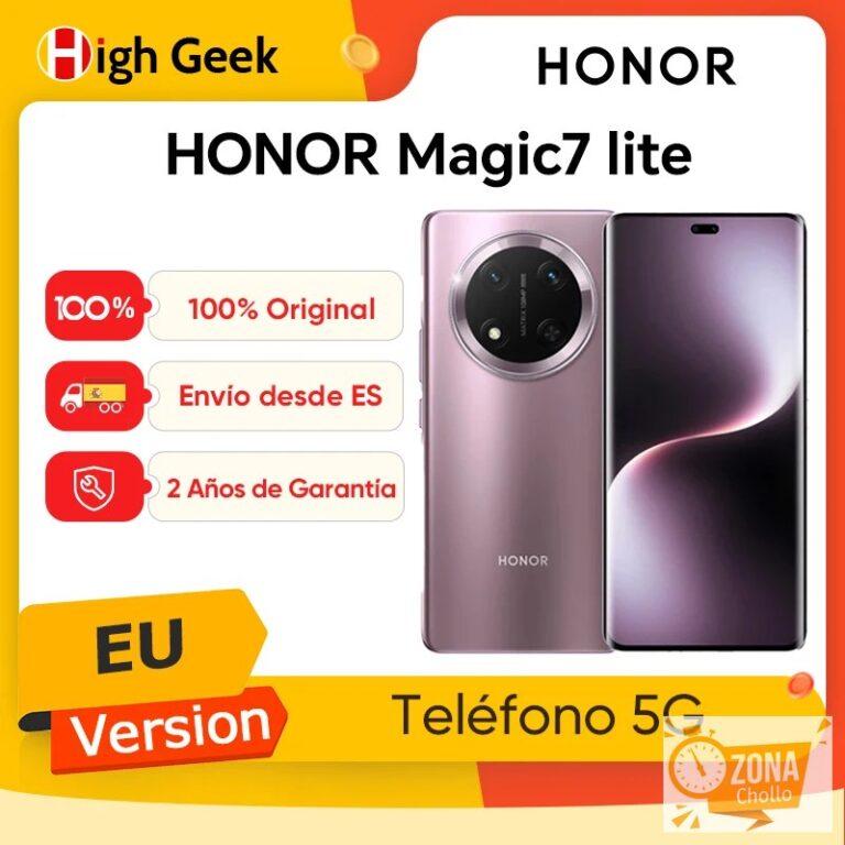 Versión EU Honor Magic7 Lite, Pantalla AMOLED de 6.78 Pulgadas… — 231,25 €