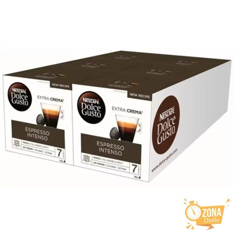 NESCAFE DOLCE GUSTO café espresso intenso formato ahorro Pack 96… — 30,50 €