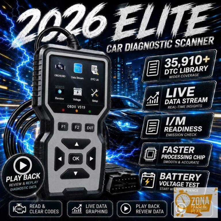 Herramienta de Diagnóstico OBD2 Profesional para Reparación de… — 8,50 €
