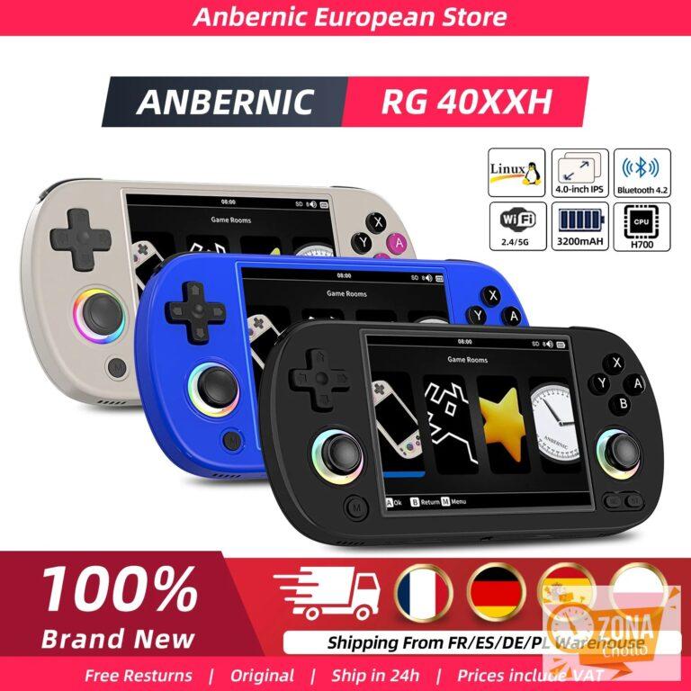 Anbernic RG40XX H Consola de juegos portátil de 4,0 pulgadas RG40XXH… — 63,64 €