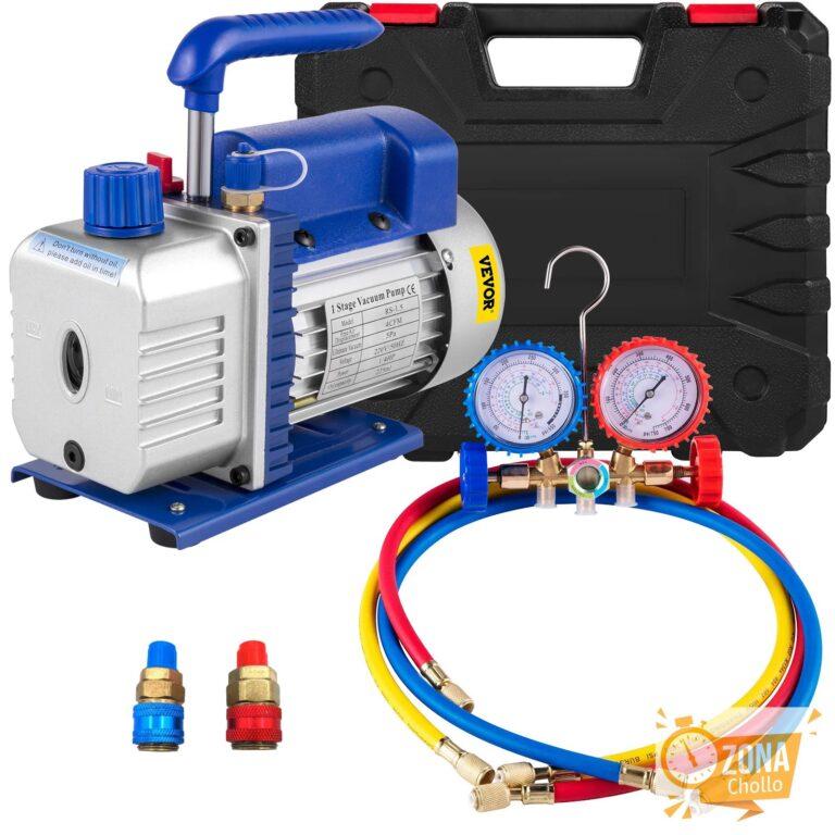 VEVOR 4CFM 1/3HP bomba de vacío cámara de vacío de aire… — 73,92 €