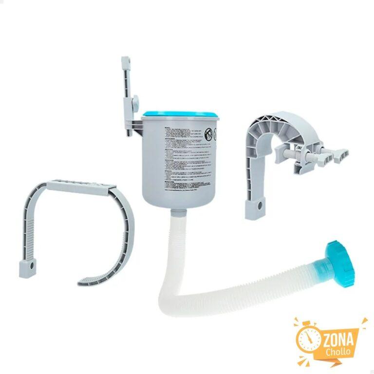 Skimmer deluxe INTEX filtro 3.028 l/h easy set-metal frame — 20,85 €