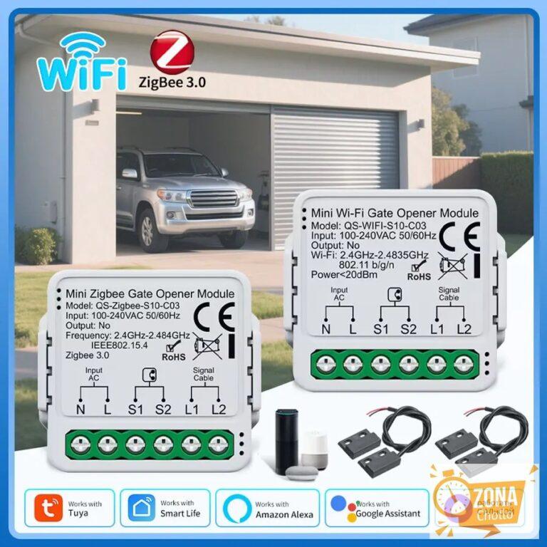 Tuya ZigBee-abridor de puerta de garaje con WiFi, controlador de… — 13,53 €