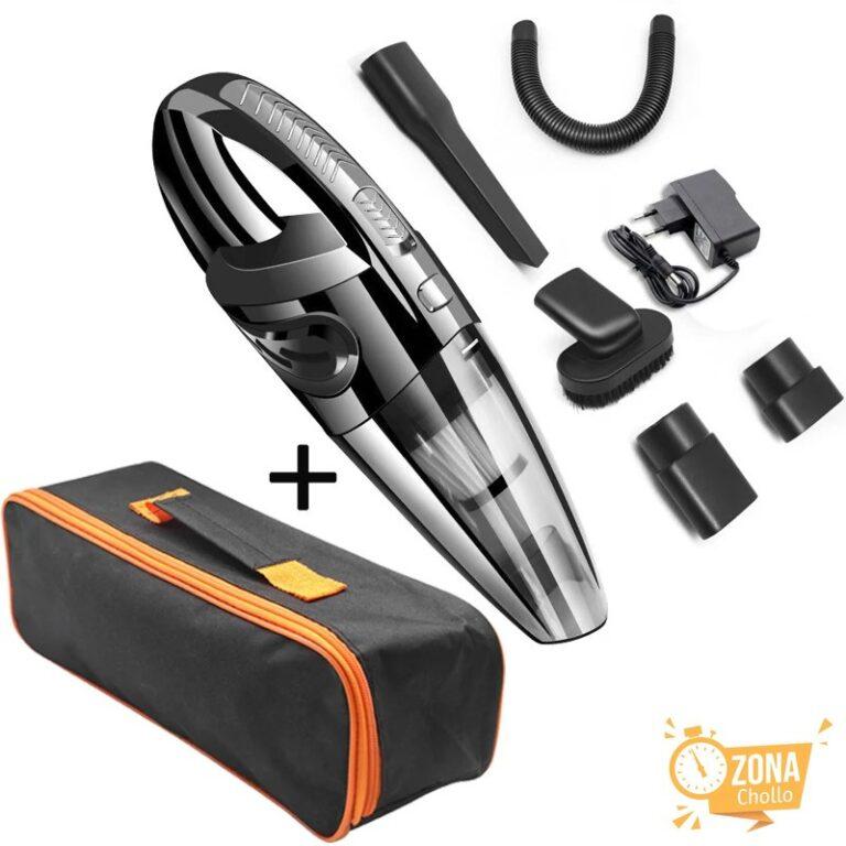 Aspiradora de mano inalámbrica, potente succión ciclónica, limpieza… — 17,60 €