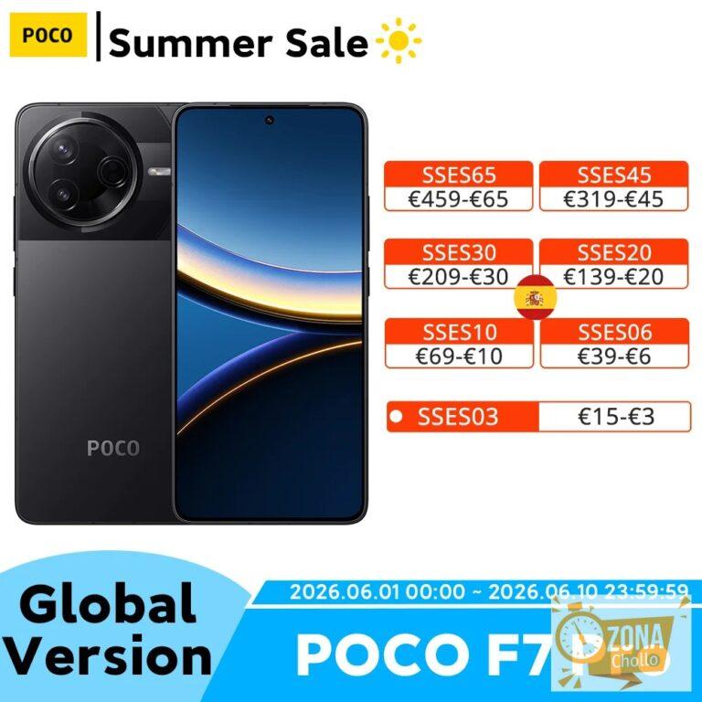 POCO F7 Pro Versión Global, Teléfono Inteligente con Snapdragon 8… — 366,31 €