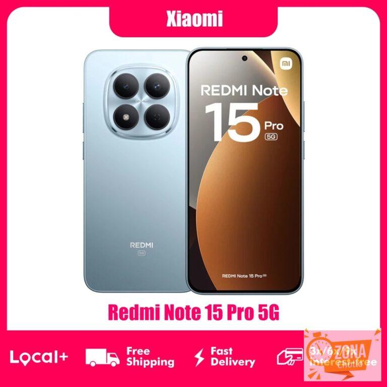 Xiaomi Redmi Note 15 Pro 5G 8GB 256GB 12GB 512GB Pantalla AMOLED de… — 269,82 €