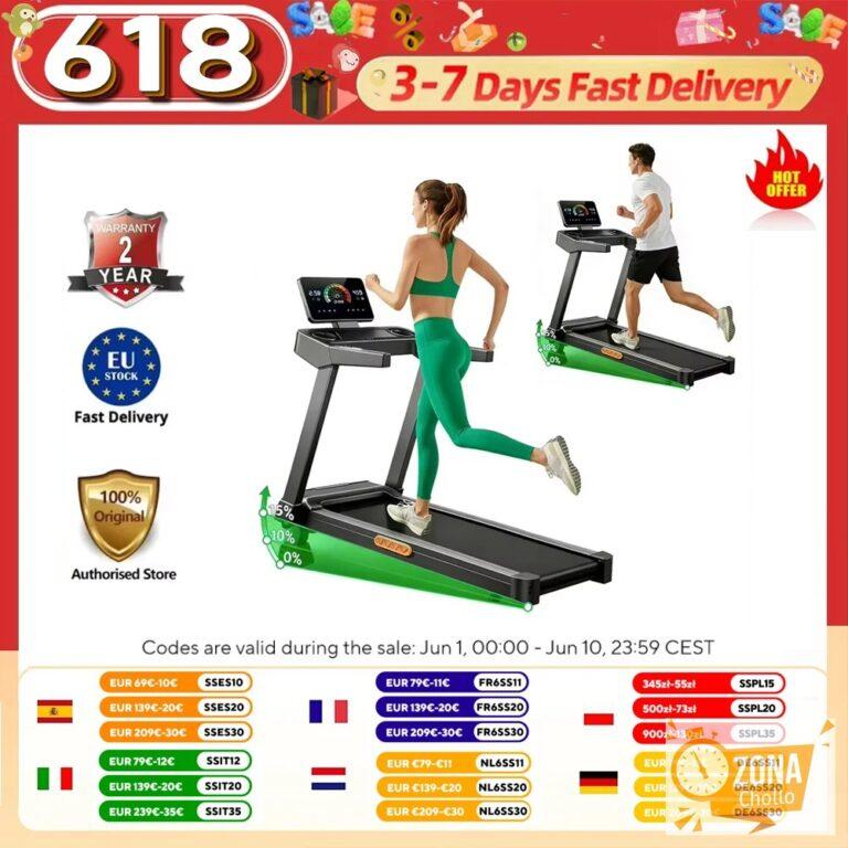 Caminadora ROBORE L20 con Inclinación Ajustable del 15%, Motor sin… — 282,91 €