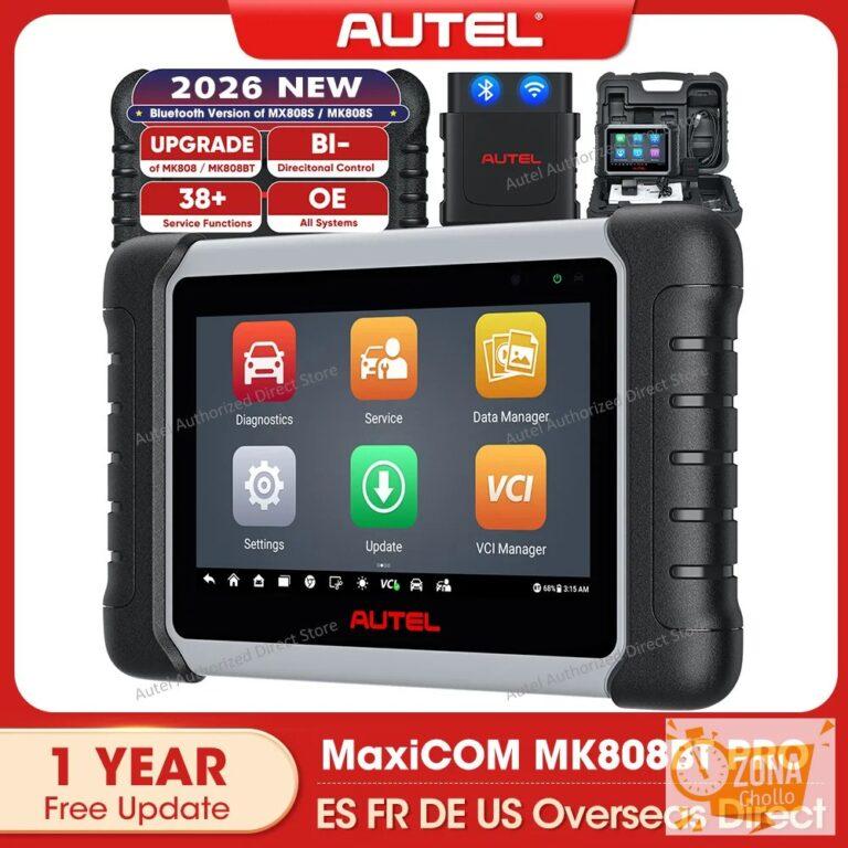 Autel MaxiCOM MK808BT PRO OBD2 escáner herramienta de escaneo de… — 344,69 €