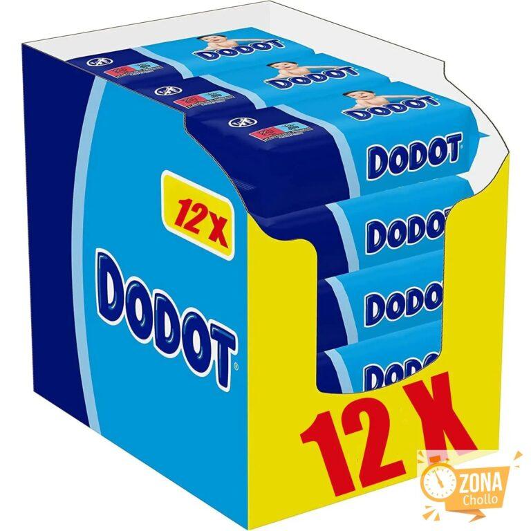 Dodot Toallitas para Bebé, 624 Toallitas, 12 Paquetes (12×52)… — 16,35 €