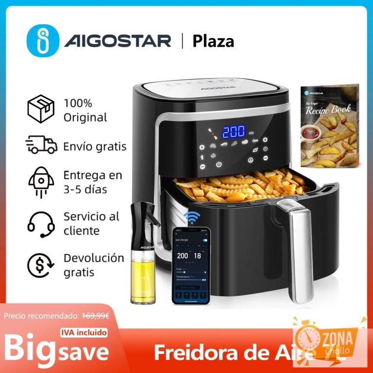 Freidora de Aire Inteligente, 7L, Pantalla LED Táctil, 7 Funciones… — 51,73 €