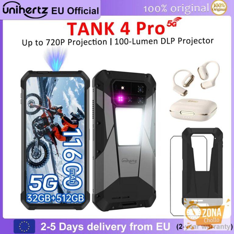 Unihertz de 8849 Tank 4 Pro Al Smartphone 5G Android 14 con… — 603,83 €
