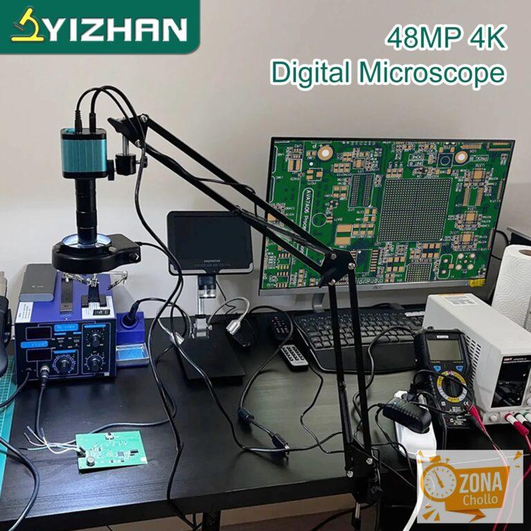 YIZHAN 48MP 4K electrónica soldadura microscopio FULL HD 1080P HDMI… — 107,91 €