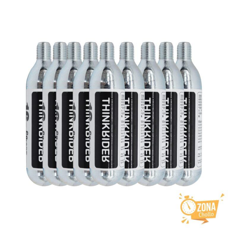 Cartuchos de CO2 roscados ThinkRider de 16 g o inflador de CO2 para… — 13,71 €