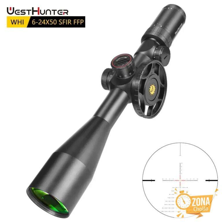WestHunter WHI 6-24X50 SFIR FFP alcance primer plano Focal mira… — 147,04 €