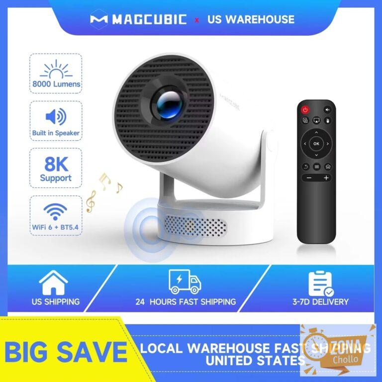 Proyector Portátil Magcubic HY300 Pro+ 8K Android 14, 8000 Lúmenes… — 38,44 €