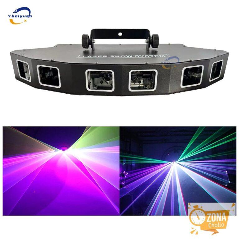 Proyector láser de escaneo a todo Color con 6 lentes en forma de… — 168,71 €