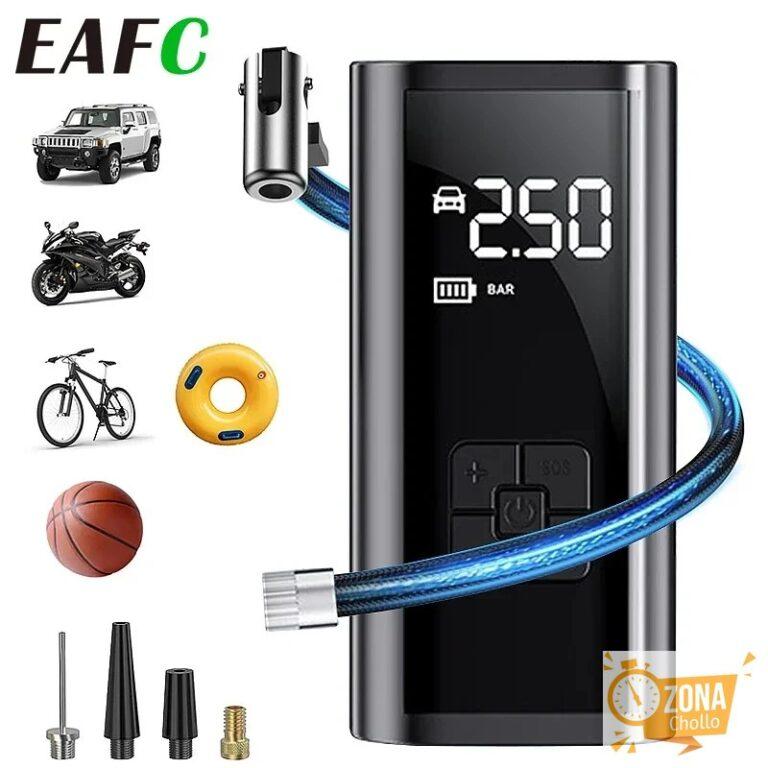 EAFC-bomba de aire inalámbrica para coche, compresor de aire… — 15,73 €
