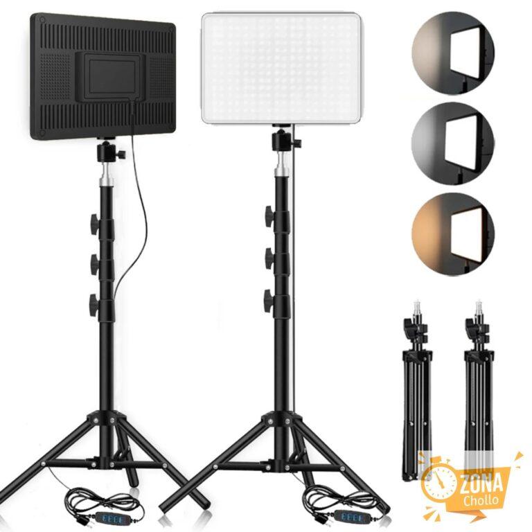 Luces LED para vídeo, iluminación para fotografía de conferencias… — 9,74 €