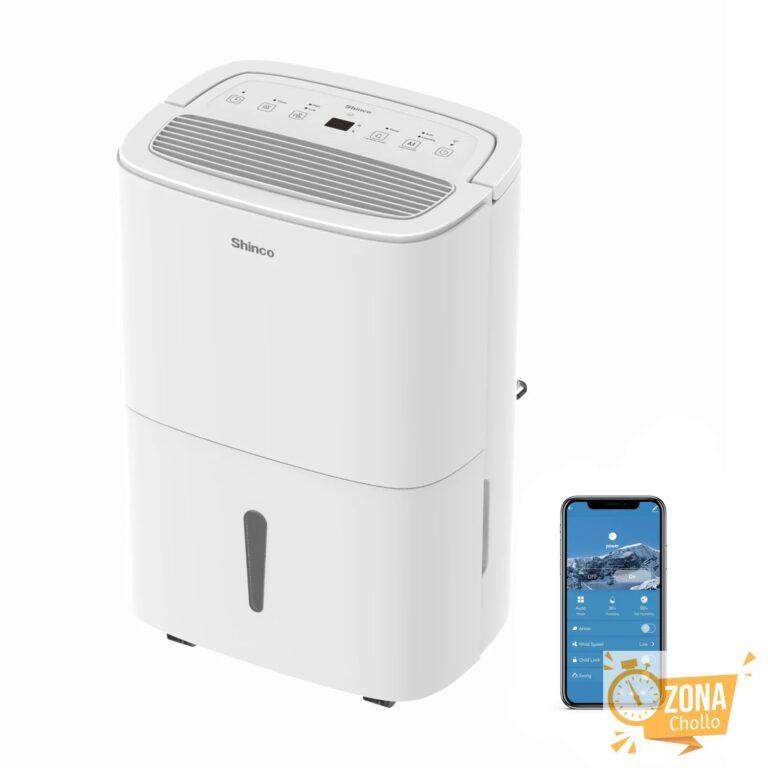 SHINCO WIFI Deshumidificador Portátil 50L/Día con Bomba Elevadora… — 246,02 €