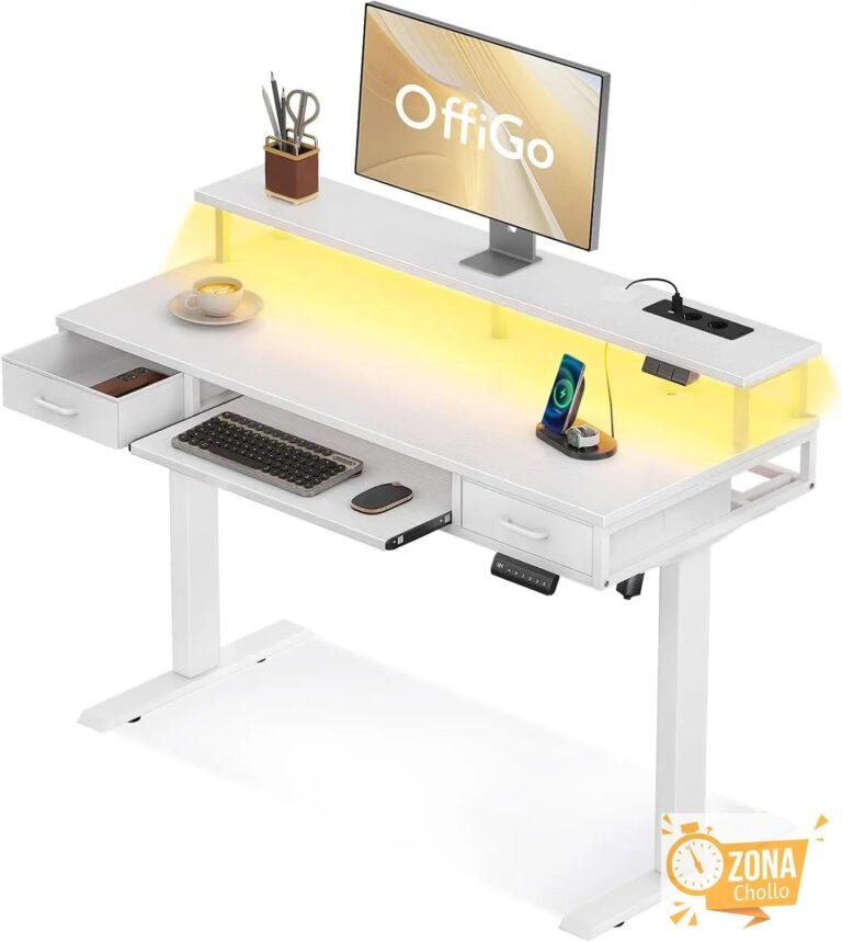 Escritorio OffiGo de altura regulable con cajones, escritorio… — 148,39 €