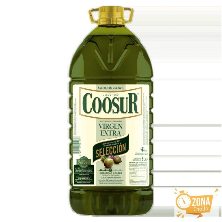 Aceite de Oliva Virgen Extra Garrafa 5L Selección Coosur — 32,92 €