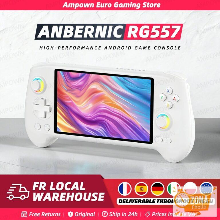 Consola de Juegos Portátil ANBERNIC RG557, Procesador Dimensity… — 296,20 €