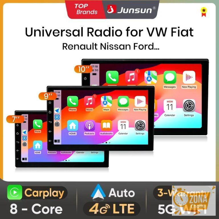 Junsun-reproductor Multimedia con pantalla táctil IPS y navegación… — 60,97 €