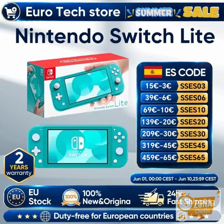 Consolas Nintendo Switch Lite – 32GB Batería 3570mAh 5.5» Compacta… — 170,91 €