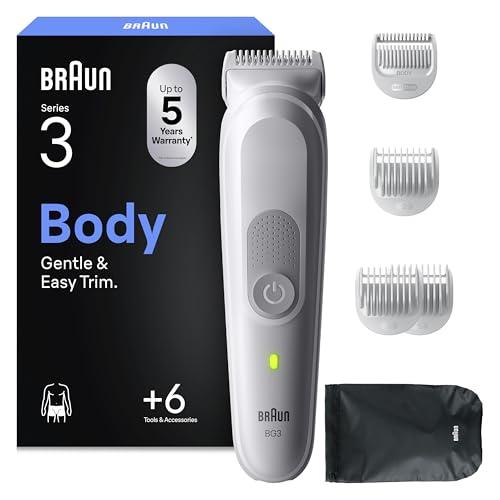 ¡La recortadora corporal Braun Series 3 BG3575 está a precio de risa!