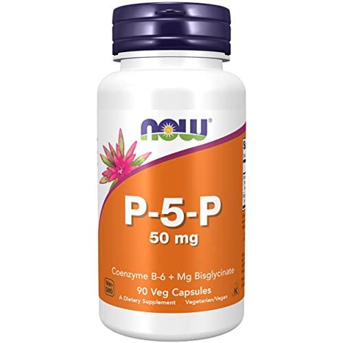 OFERTA ÚNICA DE NOW FOODS, P-5-P, PIRIDOXAL-5-FOSFATO, VITAMINA B6
