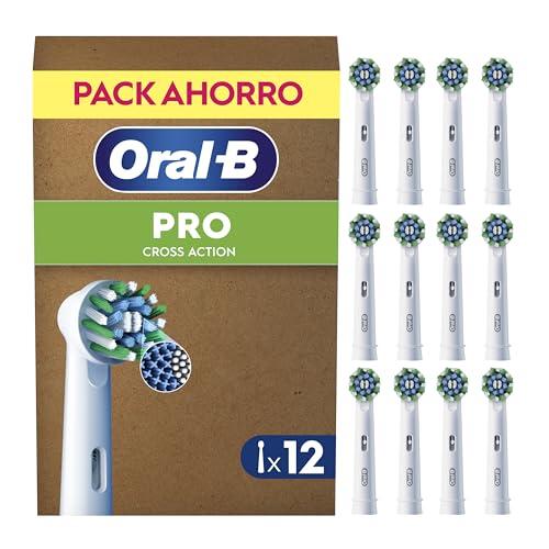 ORAL‑B PRO CROSSACTION CABEZALES DE RECAMBIO ORIGINALES (PACK 12)