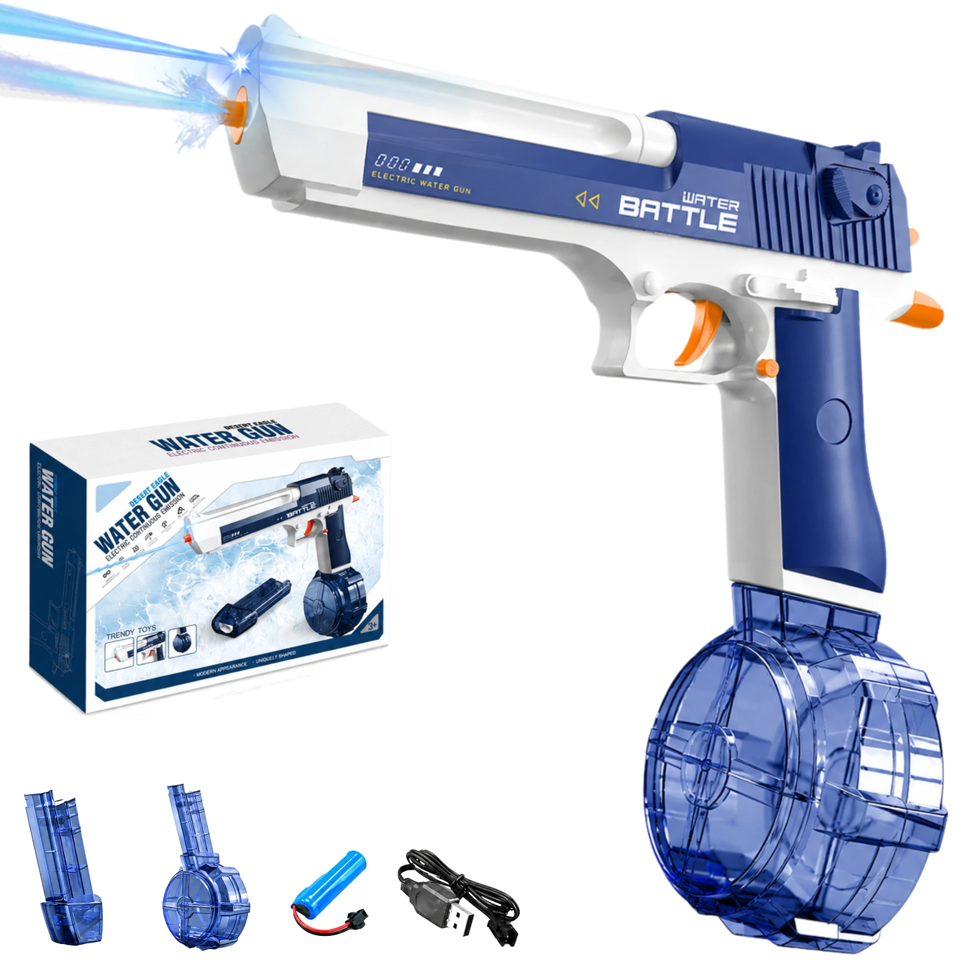 PISTOLA DE AGUA ELÉCTRICA AUTOMÁTICA
