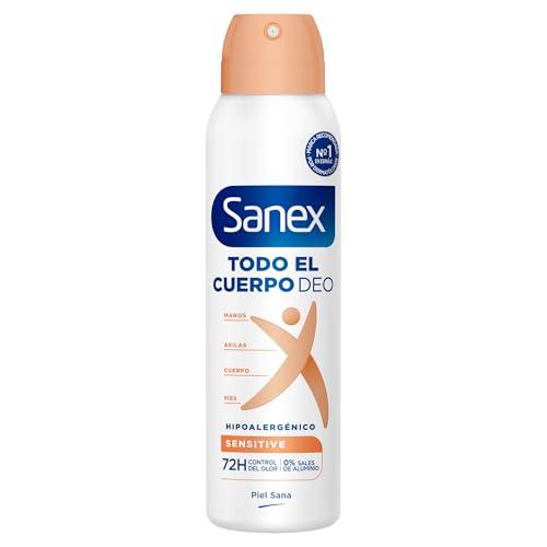 SANEX SPRAY TODO EL CUERPO DEO SENSIBLE 150ML