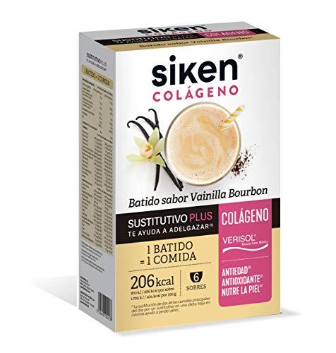 SIKEN COLÁGENO - BATIDO SUSTITUTIVO PLUS 6 SOBRES
