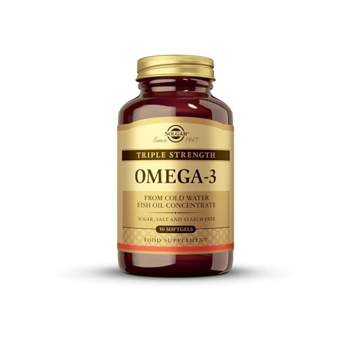 SOLGAR OMEGA 3 TRIPLE CONCENTRACIÓN 50 CÁPSULAS